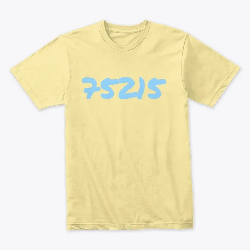 South Dallas Tee YELLOW & BLUE